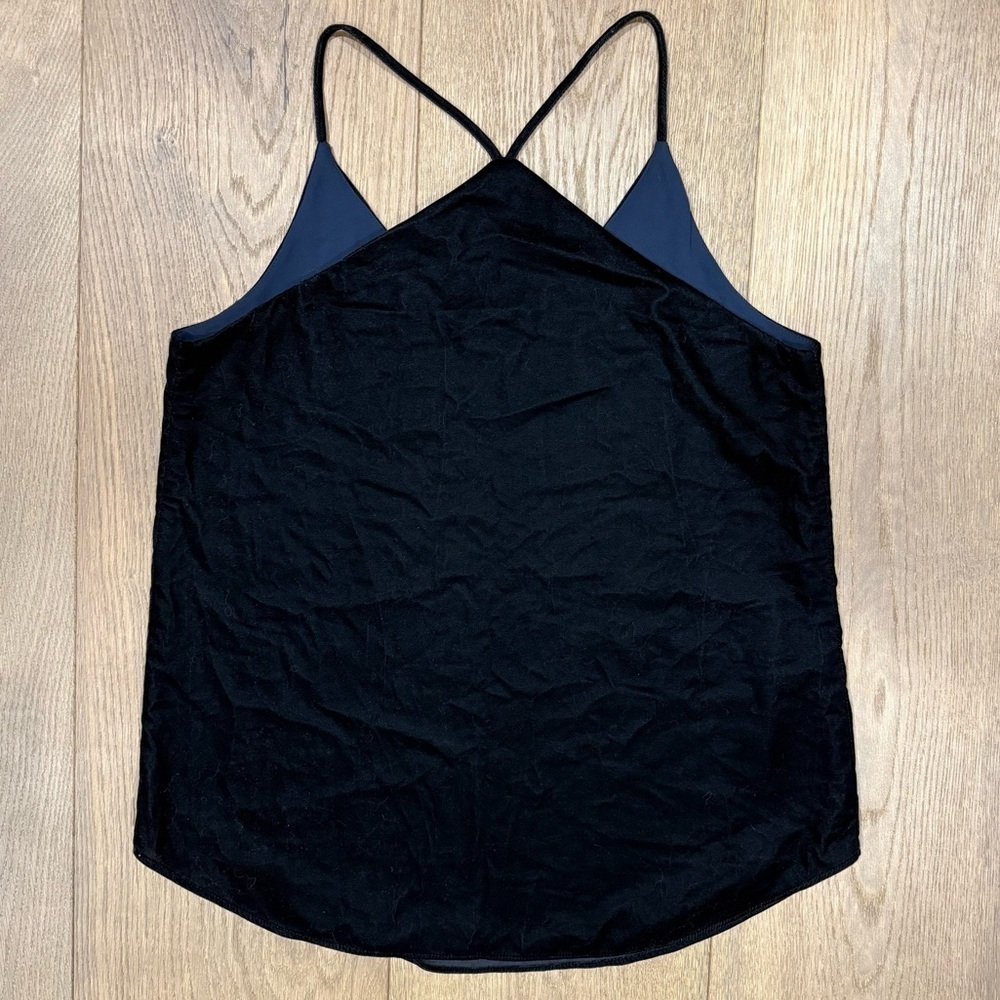 LOFT Black Velvet Camisole Top - Picture 2 of 4
